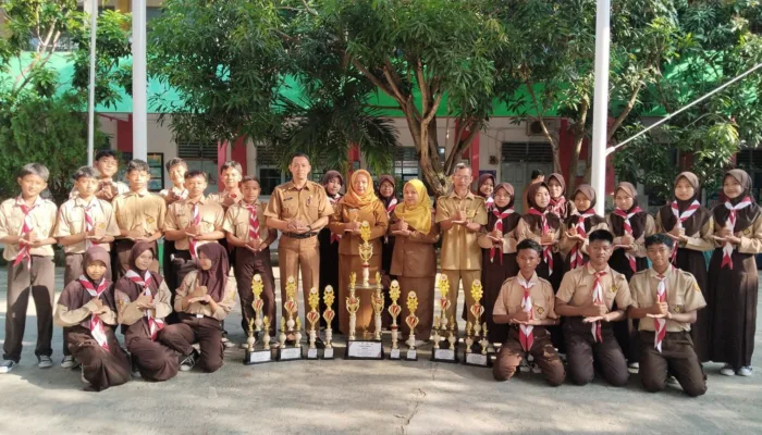 SMPN 4 Sindang Raih Juara Umum Madya Kiraja Scout 2025, dan Borong  Berbagai Kategori Juara