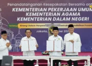 Perkuat Sinergi Infrastruktur Pondok Pesantren, Kementerian PU Tandatangani Kesepakatan dengan Kementerian Agama, dan Kementerian Dalam Negeri