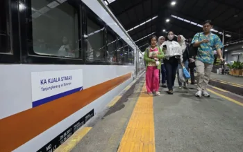 PT KAI Divre IV Tanjungkarang Optimis Angkut 1 Juta Penumpang Selama Tahun 2025
